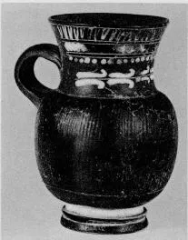OINOCHOE (SOUTH ITALIAN, GNATHIAN, RED-FIGURE)