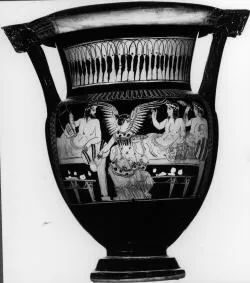 KRATER, COLUMN (ATHENIAN, RED-FIGURE)