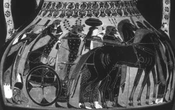 AMPHORA, BELLY, TYPE A (ATHENIAN, BLACK-FIGURE)