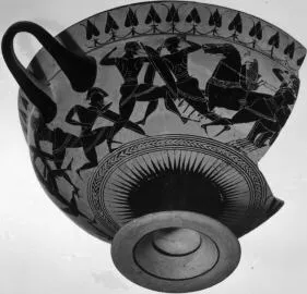 FRAGMENT (ATHENIAN, BLACK-FIGURE)