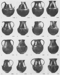 AMPHORA, BELLY (ETRUSCAN, BUCCHERO)
