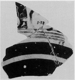 CUP, FRAGMENTS (ATHENIAN, BLACK-FIGURE)