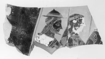 AMPHORA, BELLY, FRAGMENT (ATHENIAN, BLACK-FIGURE)
