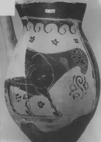 OLPE (ATHENIAN, BLACK-FIGURE)
