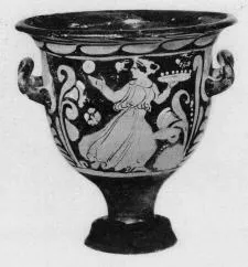 KRATER, BELL (SOUTH ITALIAN, CAMPANIAN, RED-FIGURE)