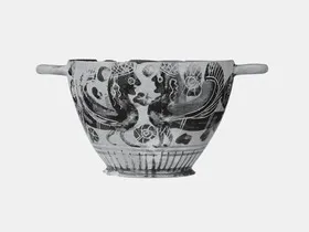 SKYPHOS (ATHENIAN, BLACK-FIGURE)