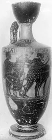 LEKYTHOS (ATHENIAN, BLACK-FIGURE)