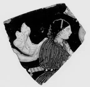 HYDRIA (?), FRAGMENT (SOUTH ITALIAN, APULIAN, RED-FIGURE)
