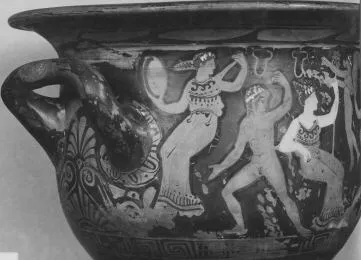 KRATER, BELL (ATHENIAN, RED-FIGURE)