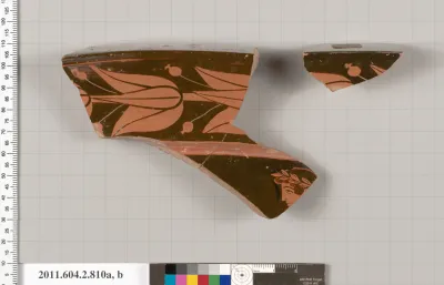 Terracotta fragments of a bell-krater (bowl for mixing wine and water)