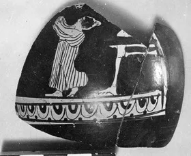 CHOUS, FRAGMENT (ATHENIAN, RED-FIGURE)