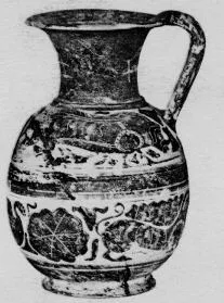 OLPE (ITALO-CORINTHIAN, BLACK-FIGURE)