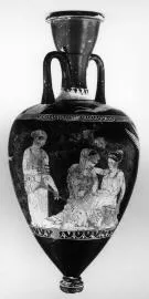 AMPHORA, NECK (ATHENIAN, RED-FIGURE)
