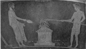 CUP SKYPHOS (ATHENIAN, RED-FIGURE)