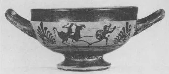 SKYPHOS (ATHENIAN, BLACK-FIGURE)