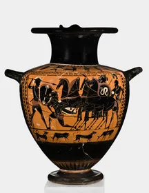 HYDRIA (ATHENIAN, BLACK-FIGURE)