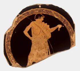 CUP, FRAGMENT (ATHENIAN, RED-FIGURE)