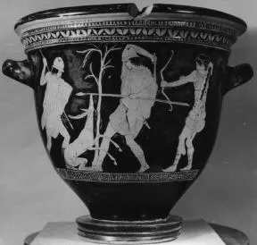 KRATER, BELL (ATHENIAN, RED-FIGURE)