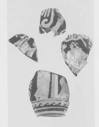 LEKYTHOS, SQUAT, FRAGMENTS (SOUTH ITALIAN, SICILIAN, RED-FIGURE)