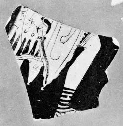 KRATER, BELL, FRAGMENT (ATHENIAN, RED-FIGURE)