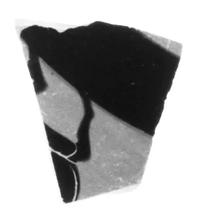 Attic Black-Figure Band Cup Fragment