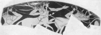 CUP, FRAGMENTS (ATHENIAN, RED-FIGURE)