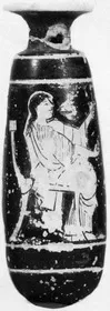 ALABASTRON (ATHENIAN, RED-FIGURE)