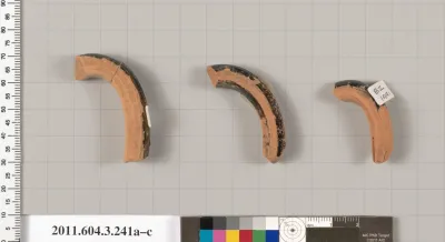 Terracotta fragments of neck-amphorae (jars)