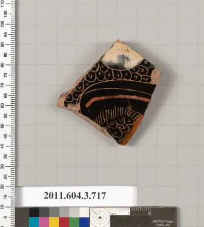 Terracotta fragment of a hydria (water jar)