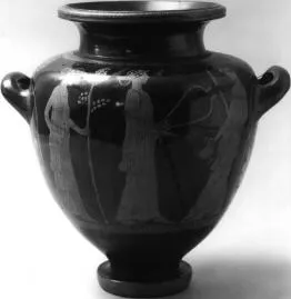 STAMNOS (ATHENIAN, RED-FIGURE)