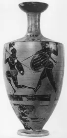 LEKYTHOS (ATHENIAN, BLACK-FIGURE)