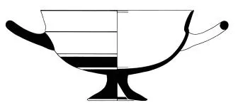 CUP, SIANA (ATHENIAN, BLACK-FIGURE)