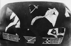 OINOCHOE, FRAGMENTS (ATHENIAN, RED-FIGURE)