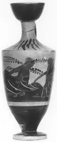LEKYTHOS (ATHENIAN, BLACK-FIGURE)