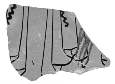 Attic Red-Figure Vase Fragment