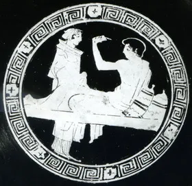 CUP B (ATHENIAN, RED-FIGURE)