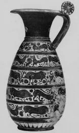 OLPE (ITALO-CORINTHIAN, BLACK-FIGURE)
