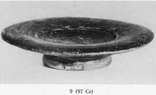 PLATE (SOUTH ITALIAN, CAMPANIAN, BLACK GLAZE)