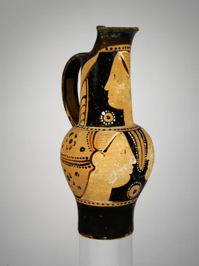 Terracotta oinochoe (jug)