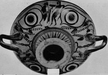 CUP A (ATHENIAN, BLACK-FIGURE)