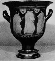 KRATER, BELL (ATHENIAN, RED-FIGURE)
