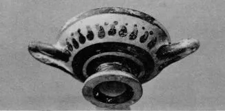 CUP (ATHENIAN (?), SILHOUETTE)