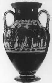 AMPHORA, BELLY, TYPE A (ATHENIAN, BLACK-FIGURE)