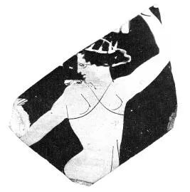 KRATER, BELL, FRAGMENT (ATHENIAN, RED-FIGURE)