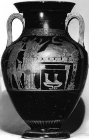 AMPHORA, BELLY, TYPE A (ATHENIAN, RED-FIGURE)
