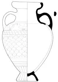 SKYPHOS (CORINTHIAN, BLACK-FIGURE)