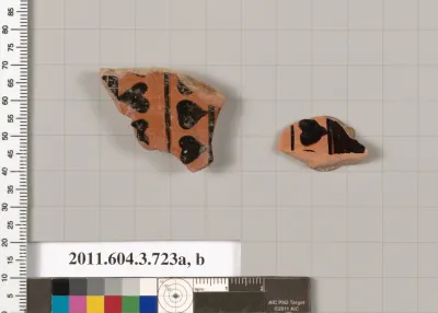 Terracotta fragments of hydriai (water jars)