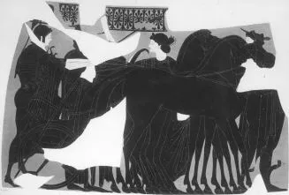 AMPHORA, BELLY, TYPE A (ATHENIAN, BLACK-FIGURE)