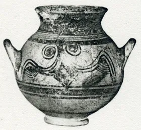 AMPHORA, BELLY (MYCENEAN, OUTLINE)