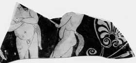 CUP B, FRAGMENT (ATHENIAN, RED-FIGURE)